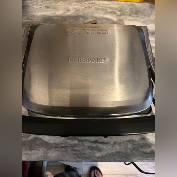 Farberware Kitchen Farberware Panini Grill Press With Removable